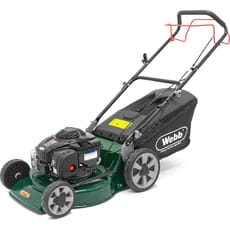 Webb Supreme WER18HW4 Self Propelled Petrol Rotary Lawnmower 460mm