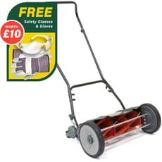 Webb WEH18 Push Hand Cylinder Lawnmower 450mm