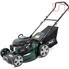 Webb WER510SP Classic Self Propelled Petrol Rotary Lawnmower 510mm FREE Glasses, Gloves, Oil & Sharpener Worth £26