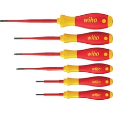Wiha Softfinish Electric Slimfix 6 Piece Torx Screwdriver Set