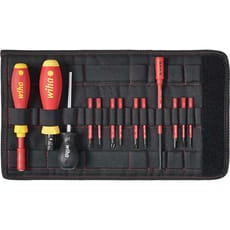 Wiha 14 Piece VDE Insulated Torquevario-S Screwdriver Set