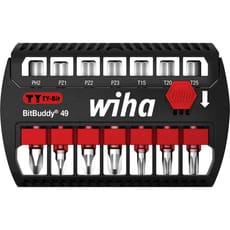 Wiha 7 Piece Bit Buddy Screwdriver Bit Set 