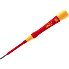 Wiha Picofinish VDE Insulated Slotted Screwdriver 