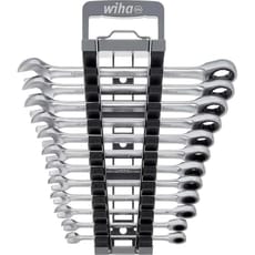 Wiha 12 Piece Ratchet Ring Spanner Set