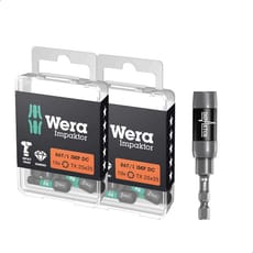 Wera 867/1 21 Piece Impaktor Torx Screwdriver Bit Set 