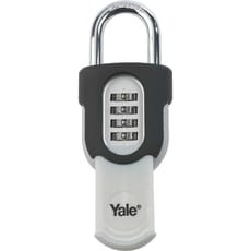 Yale 4 Digit Combination Padlock and Sliding Cover