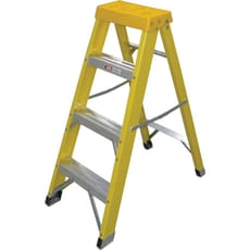 Zarges Fibreglass Swingback Step Ladder