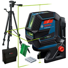 Bosch GCL 2-50 G Cordless Combi Laser Level and Tripod Set