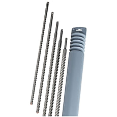 Bosch PRO 5 Piece 5X 4 Cutter Head 1.5X Life SDS Plus Masonry Drill Bit Set