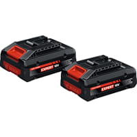 Bosch Expert PRO BLUE EXBA18V-40 18v Cordless Twin Pack Batteries 4ah 