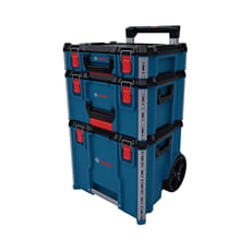 Bosch L-BOXX Contractor Set 3 Rolling Tool Case Stack