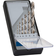 Bosch PRO Robust Line 6 Piece HSS-G Drill Bit Set