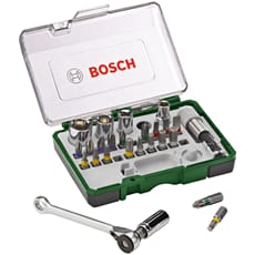 Bosch 27 Piece Ratchet Screwdriver Bit and Socket Set