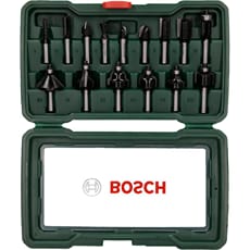 Bosch 15 Piece 8mm Shank Router Bit Set