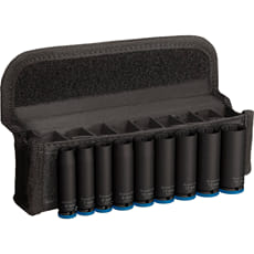 Bosch PRO 9 Piece 1/4" Drive Deep Hexagon Impact Socket Set