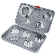 Bosch Pro 9 Piece Template Guide Bush Set For Routers