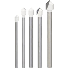 Bosch 5 Piece Ceramic Tile Drill Bit Set