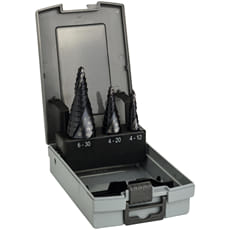Bosch 3 Piece HSS-AlTiN Step Drill Bit Set
