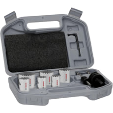 Bosch 6 Piece Multi Material Threaded Hole Saw Set