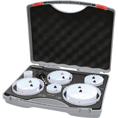 Bosch 9 Piece Multi Material Threaded Hole Saw Set