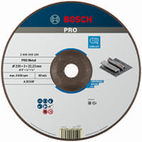 Bosch PRO A30S BF Depressed Centre Metal Cutting Disc 