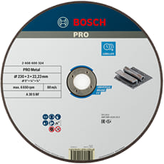 Bosch PRO A30S BF Flat Metal Cutting Disc