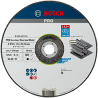 Bosch PRO Rapido Best Depressed Centre Inox Cutting Disc 