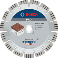 Bosch PRO Diamond Cutting Disc for Abrasive Materials 