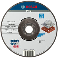 Bosch PRO Depressed Centre Stone Cutting Disc 
