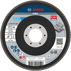 Bosch PRO X571 Best for Metal Straight Flap Disc