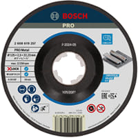 Bosch PRO X Lock Depressed Centre Cutting Disc for Metal 