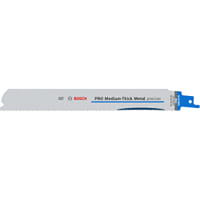 Bosch PRO S1137BEF Medium Thick Metal Reciprocating Saw Blades Bosch PRO S1137BEF Medium Thick Metal Reciprocating Saw Blades