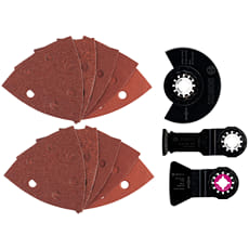 Bosch 13 Piece Universal Starlock Oscillating Multi Tool Accessory Set