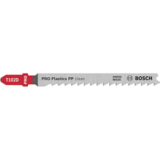 Bosch PRO T102D Plastics PP Clean Cutting Jigsaw Blade