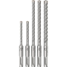 Bosch PRO 5 Piece 5X SDS Plus Masonry Drill Bit Set