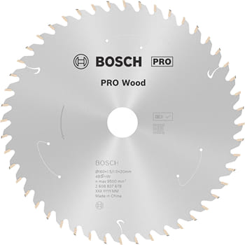 Bosch PRO Cordless Wood Cutting Circular Saw Blade