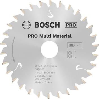 Bosch PRO Cordless Multi Material Cutting Circular Saw Blade