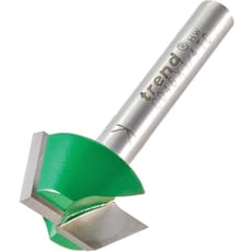 Trend CRAFTPRO Bearing Guided Bevel Trimmer Router Cutter