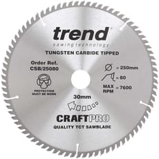 Trend CRAFTPRO Wood Cutting Saw Blade