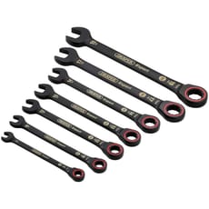 Draper Expert 7 Piece Hi-Torq Ratchet Combination Spanner Set