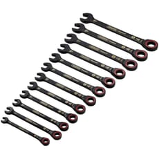 Draper Expert 12 Piece Hi-Torq Ratchet Combination Spanner Set