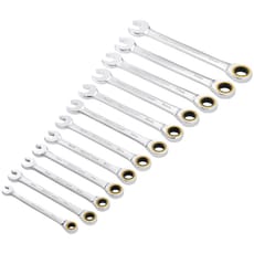 Draper Expert 12 Piece Hi-Torq Ratchet Combination Spanner Set