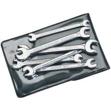 Elora 6 Piece Midget Double Open End Spanner Set