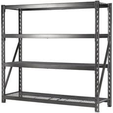 Draper Expert Heavy Duty 4 Tier Steel Shelving Unit
