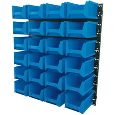 Draper 24 Bins Wall Storage Unit