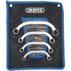 Draper 4 Piece Ring Obstruction Spanner Set Metric