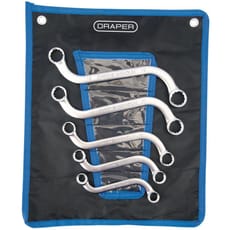 Draper 5 Piece S Type Ring Spanner Set Metric