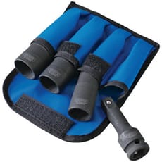 Draper Expert 4 Piece 1/2" Drive Double Ended Wheel Nut Socket Set