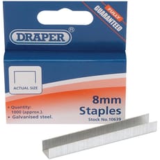 Draper Steel Staples for 10637 Hand Tacker