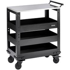 Bunker 3 Tier Stainless Steel Worktop Trolley